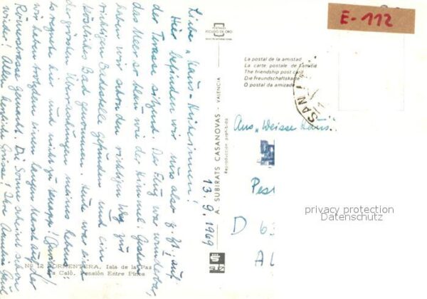Formentera Isla de la Paz Es Calo Pension Entre Pi – Bild 2