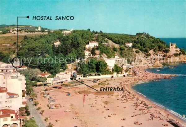 Lloret de Mar Zone de Sa Caleta Strand