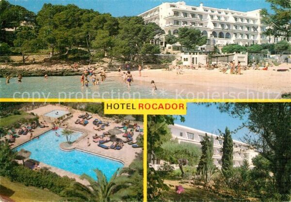 Cala d Or Hotel Rocador Fliegeraufnahme Pool Stra