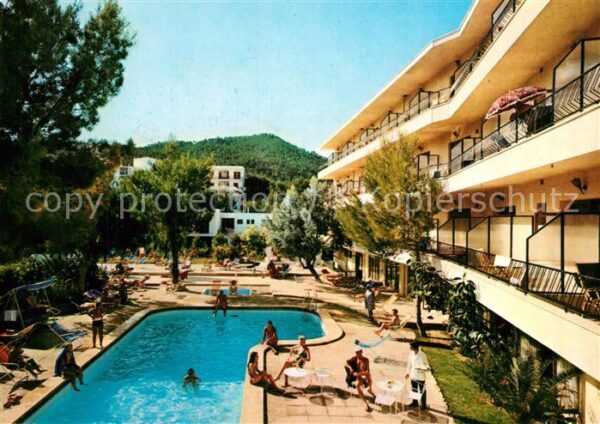 Paguera Mallorca Islas Baleares Pool Hotel Nilo