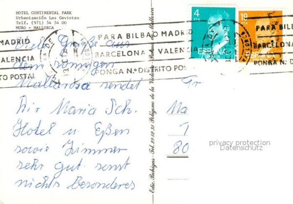 Muro Mallorca Hotel Continental Park Pool – Bild 2