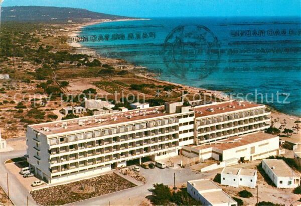 Formentera Fliegeraufnahme Hotel Formentera Playa
