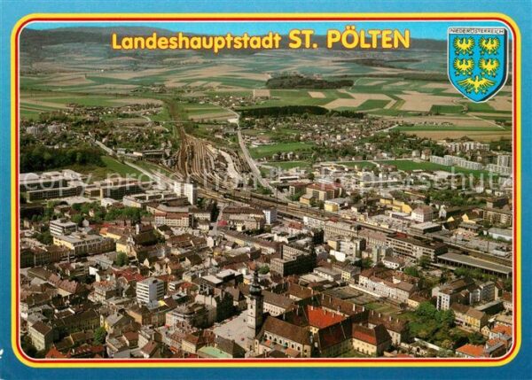 St P?lten Fliegeraufnahme Landeshauptstadt Nieder