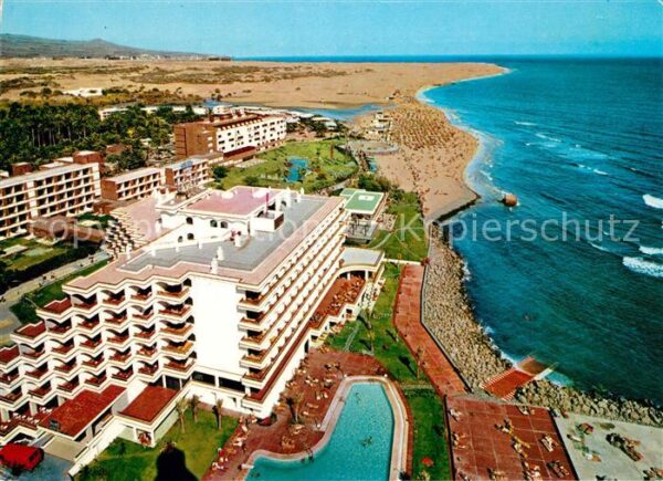 Maspalomas Fliegeraufnahme Strand und D?nen