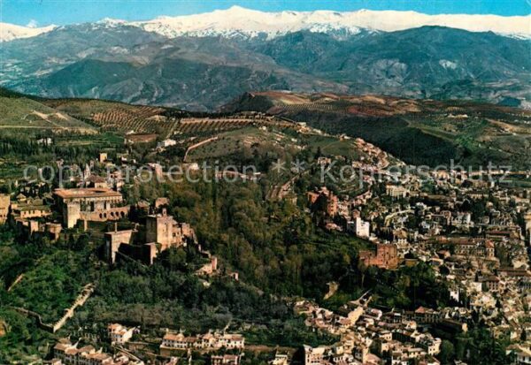 Granada Andalucia Fliegeraufnahme