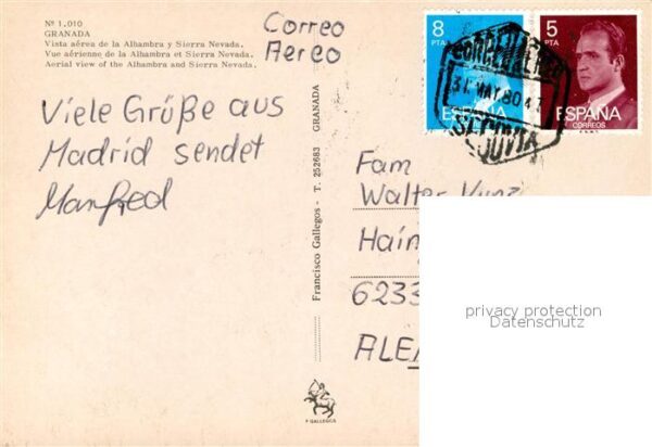 Granada Andalucia Fliegeraufnahme – Bild 2