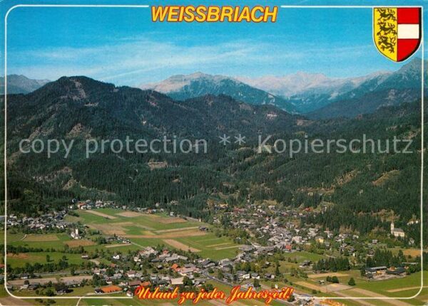 Weissbriach Fliegeraufnahme