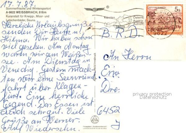 Weissbriach Fliegeraufnahme – Bild 2