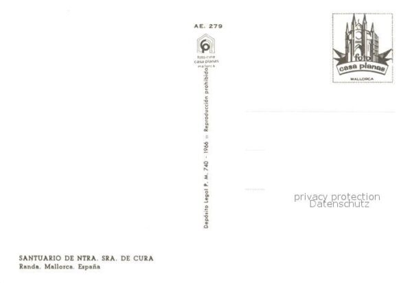 Randa Mallorca Fliegeraufnahme Santuario de Ntra SRA d – Bild 2