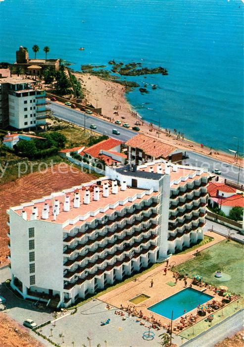 Benalmadena Costa Fliegeraufnahme Hotel Balmoral
