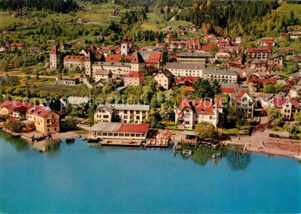 Millstatt Millst?ttersee Fliegeraufnahme Seepartie