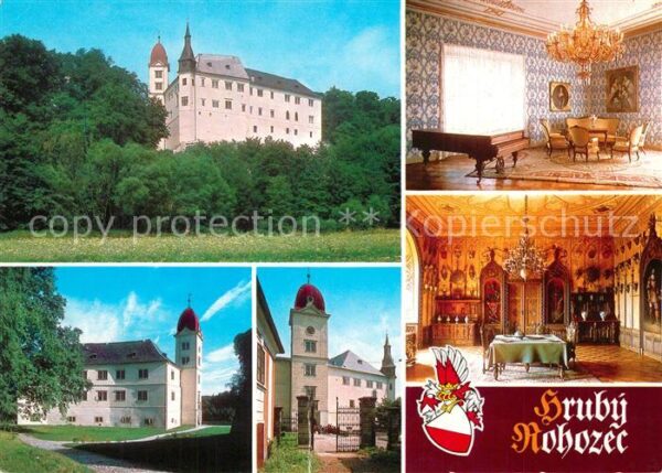 Hruby Rohozec Zamek Schloss