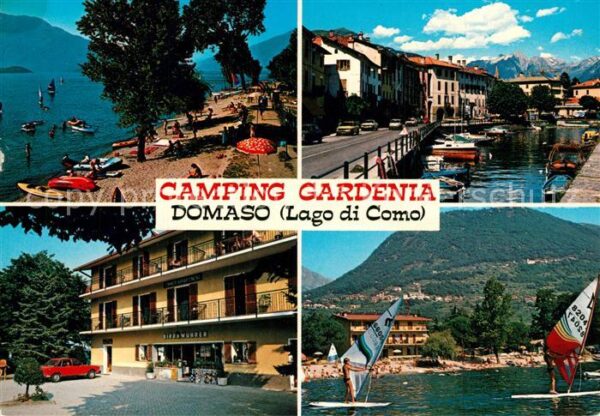 Domaso Camping Gardenia Hafen
