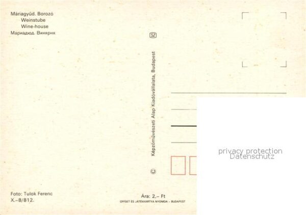 Mariagy?d Borozo Weinstube – Bild 2
