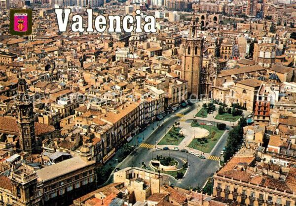 Valencia Valenciana Fliegeraufnahme