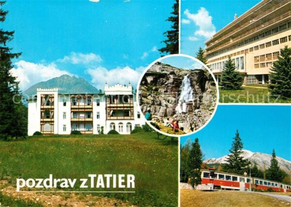Vysoke Tatry Tatier Wasserfall
