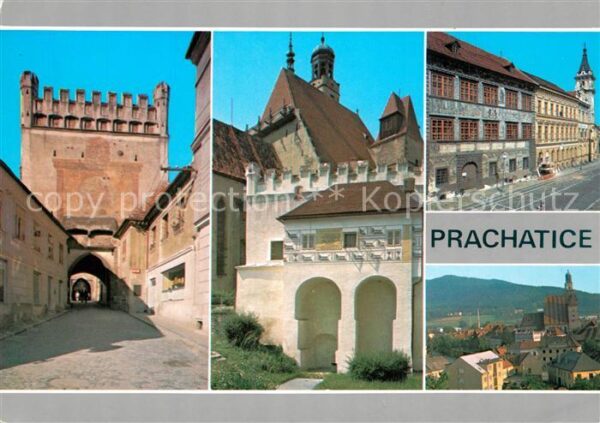Prachatice Prachatitz Mesto Zalozene