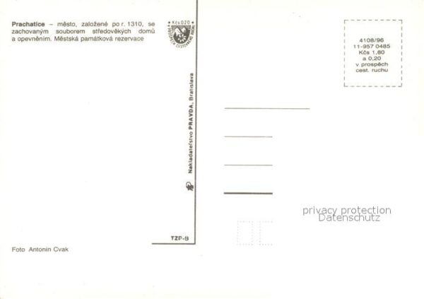 Prachatice Prachatitz Mesto Zalozene – Bild 2