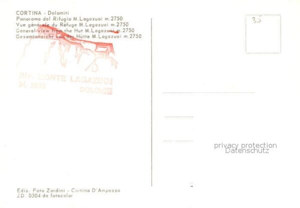 Cortina d Ampezzo Rifugio M. Lagazuoi – Bild 2
