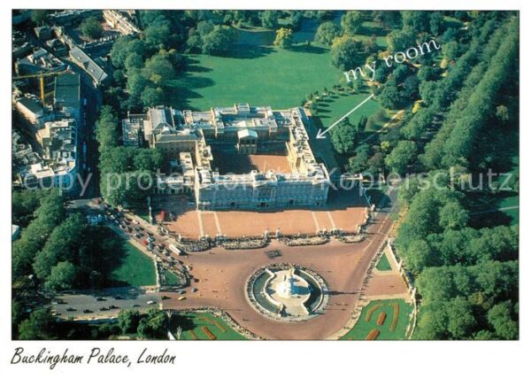 London Fliegeraufnahme Buckingham Palace