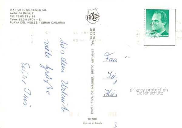 Playa del Ingles Hotel Continental – Bild 2