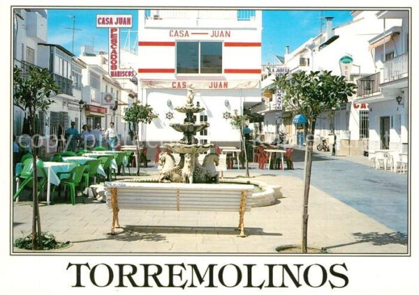 Torremolinos Plaza tipica La Carihuela