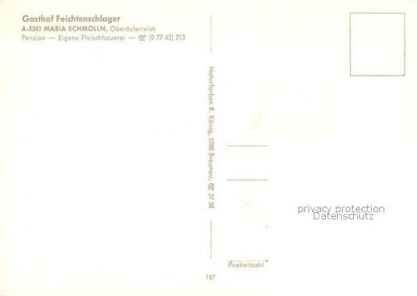 Maria Schmolln Gasthof Feichtenschlager – Bild 2
