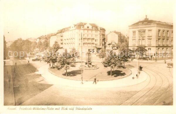 Kassel Friedrich Wilhelms Platz mit Ständeplat
