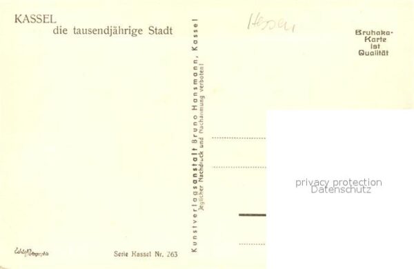Kassel Friedrich Wilhelms Platz mit Ständeplat – Bild 2