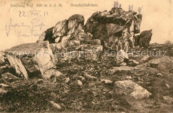 Feldberg Taunus Brunhildisfelsen