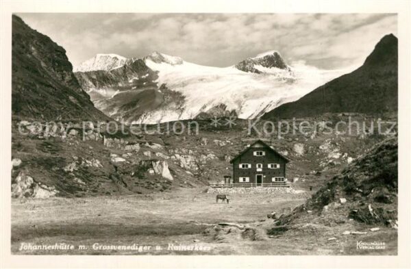 Grossvenediger Johanneshütte und Rainerkees