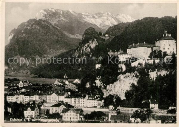 Kufstein Tirol mit Kaisergebirge