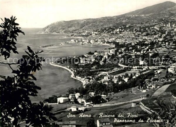 San Remo Riviera dei Fiori Panorama da Levante
