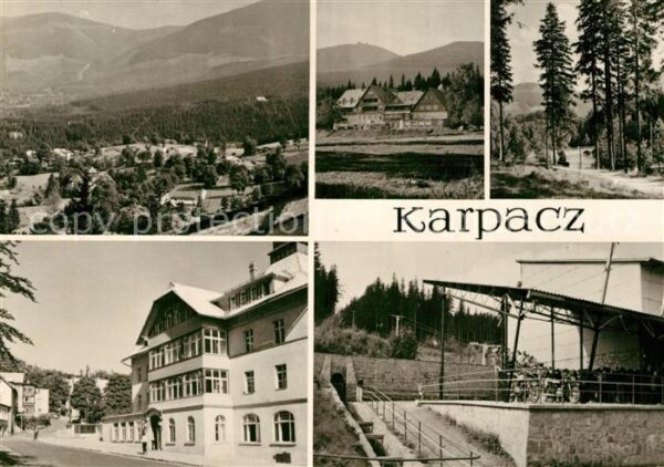 Karpacz Widok ogolny Dom wypoczynkowy FWP Miesz