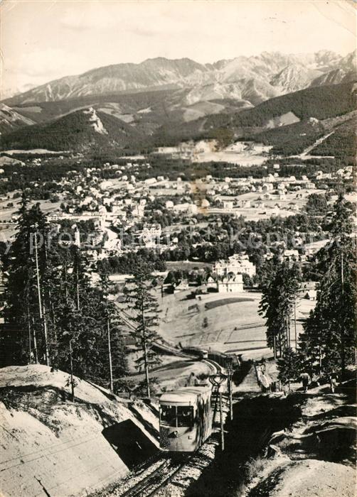 Zakopane Widok ogolny z kolejki linowej