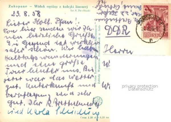 Zakopane Widok ogolny z kolejki linowej – Bild 2