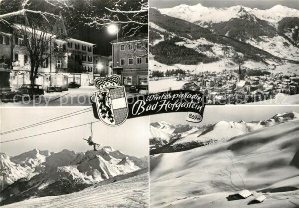 Bad Hofgastein Thermalbad an der Tauernbahn Panorama