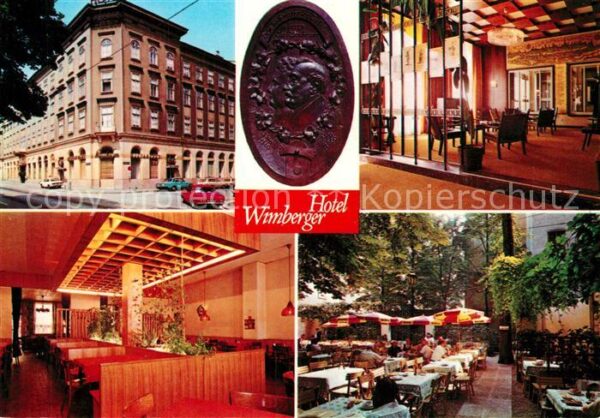 Wien Hotel Wimberger Foyer Gastraum Terrasse