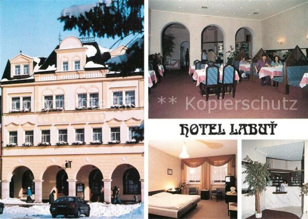 Vrchlabi Hotel Labut Gastraum Gästezimmer