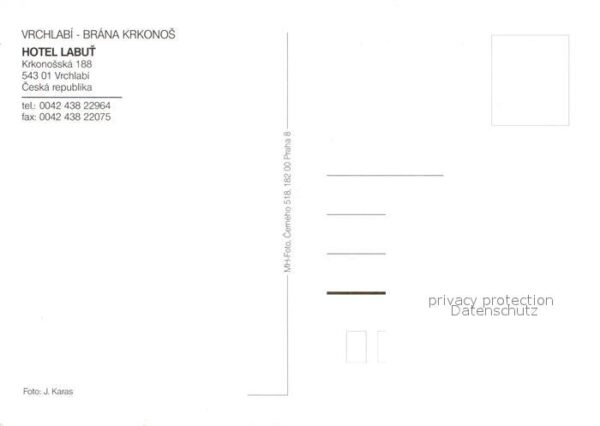 Vrchlabi Hotel Labut Gastraum Gästezimmer – Bild 2