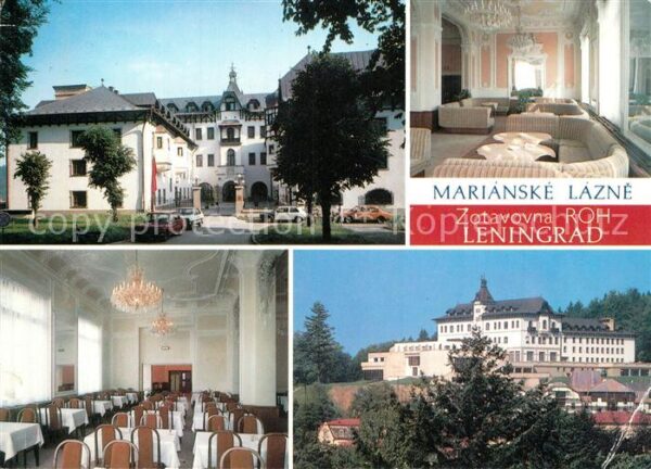 Marianske Lazne Okres Cheb Zotavovna ROH Leningrad