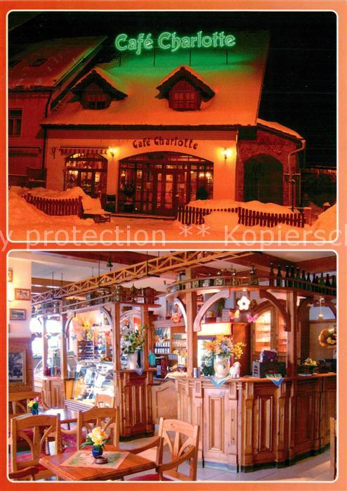Zelezna Ruda Markt Eisenstein Cafe Charlotte
