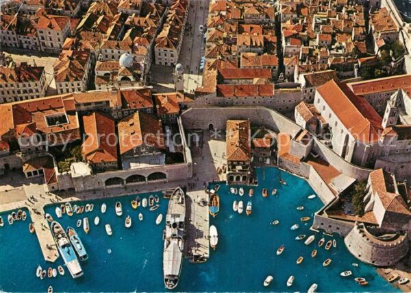 Dubrovnik Ragusa Fliegeraufnahme