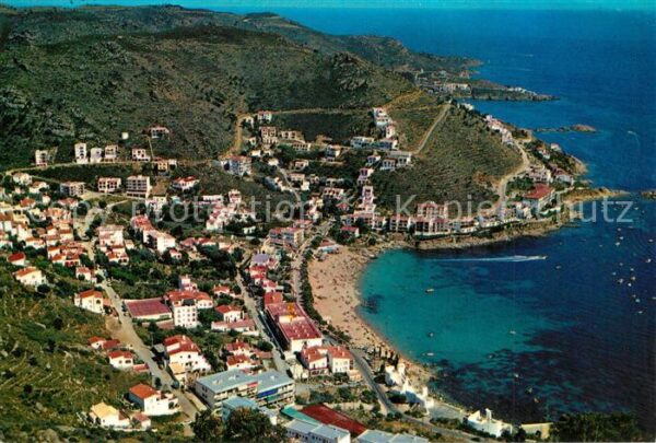 Rosas Costa Brava Cataluna Fliegeraufnahme