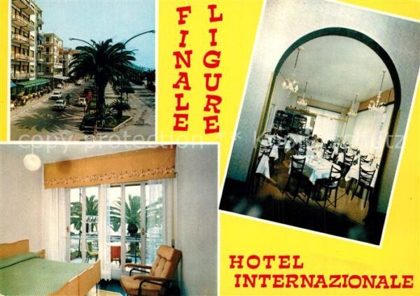 Finale Ligure Hotel Internazionale Gastraum Zimmer