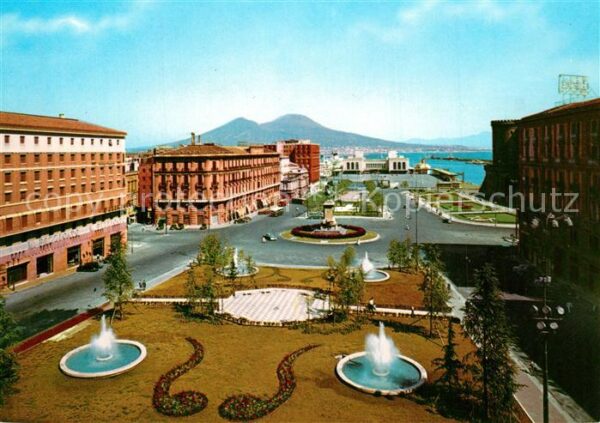 Napoli Neapel Piazza Municipio