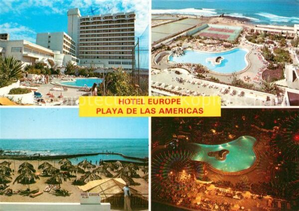 Playa de las Americas Hotel Europe Pools Strand