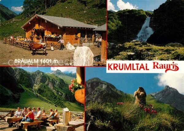 Rauris Bräualm Krumltal Terrasse