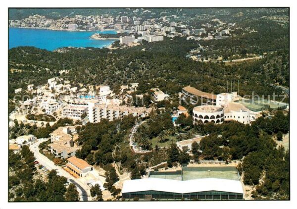 Paguera Mallorca Islas Baleares Hotel Club Galatzo Fliegeraufnahme