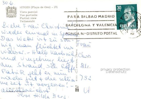 Sitges Costa Dorado Fliegeraufnahme – Bild 2